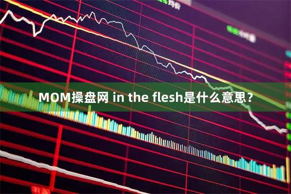 MOM操盘网 in the flesh是什么意思？